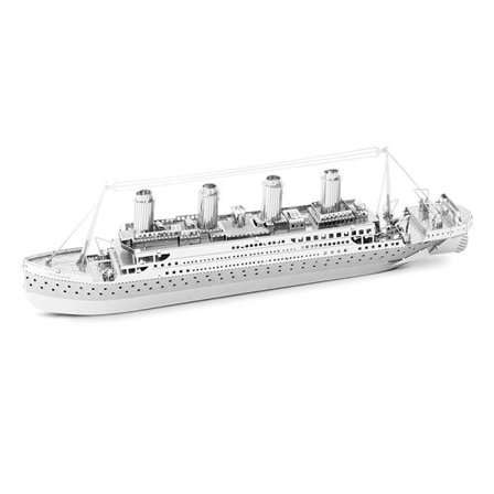 Farge Titanic Puslespill Cruiseskip Montert Modellsett Barn Onesie