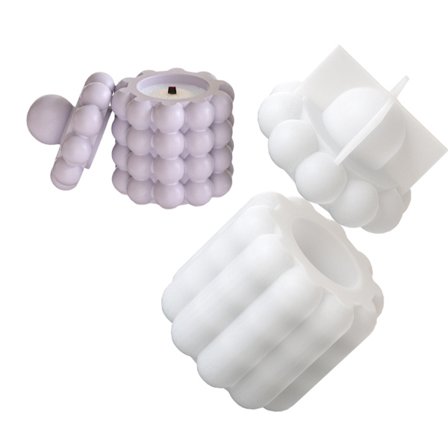 Silikonburk Form Pennhållare Formar Hantverkstillverkning Form Silikontextur