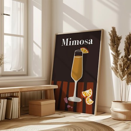 Mimosa Poster 50x70 cm