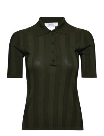 Tartina T-shirts & Tops Polos Kakigrønn Max Mara Leisure