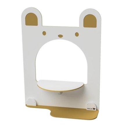 MICKI Lekskärm gul björn - Lyreco - Skolmöbler och inredning - Lekmöbler - Kreativ inredning