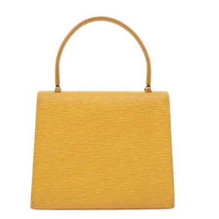 Louis Vuitton Vintage Pre-owned Läder handvskor gul, Dam Vintage Väskor, Dam, Storlek: ONE SIZE