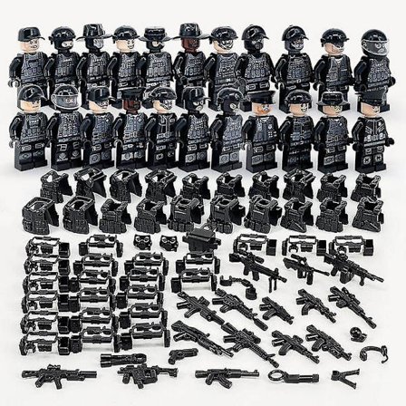 Black Swat 22 Small Particle Assembled Diy Building Blocks