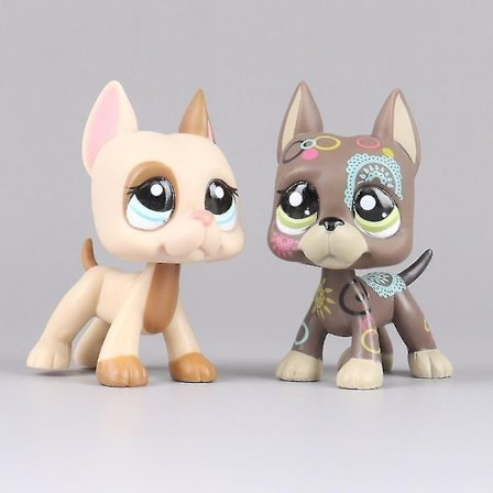 Uusi Littlest Pet Shop Eläin Nuket Tanskandoggi Kissa Mäyräkoira Toimintahahmo Näyttämömalli Tyttö Leikkimökki Lelut Lapsen Syntymäpäivälahja