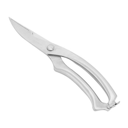 Keittiösakset ruostumattomasta teräksestä, ruokasakset merenelävien ja kananluiden leikkaamiseen