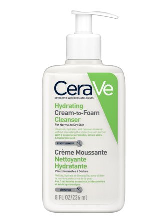 CeraVe Cleanser Cream-to-Foam Cleanser 236ml