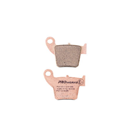 Gesinterte Motocross-Bremsbeläge Hinten Proworks Sinter Offroad - Honda CRF 250X 2004-2018