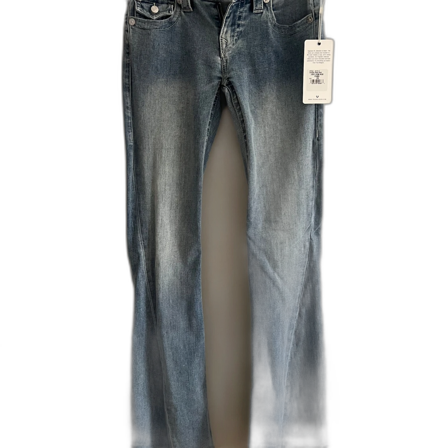 NYA! Blå flare jeans från True Religion lowrise