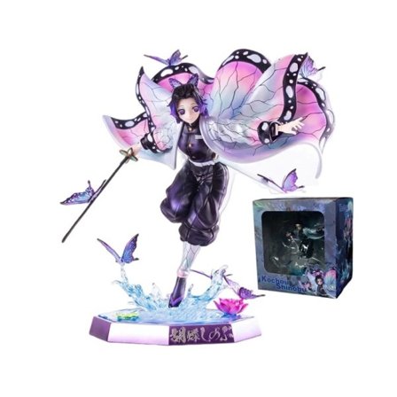 Demon Slayer Anime Figuuri Kochou Shinobu Figuuri Kanroji Mitsuri Action Figuuri lelut