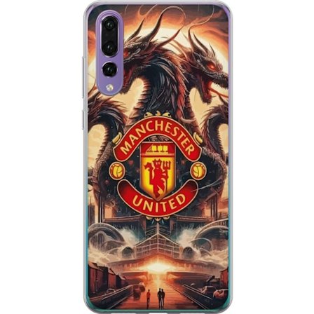 Kompatibelt Mobilskal till Huawei Huawei P20 Pro Manchester United
