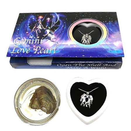 Love Pearl Creations Zodiac Ønske Kit med Vedhæng Halskæde Holdbar til Kvinder Pige