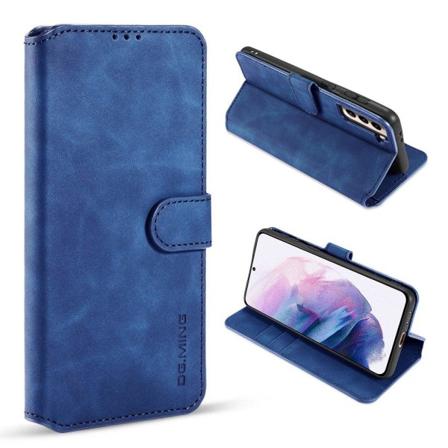 DG.MING Samsung Galaxy S21 Plus Retro Case - Sininen Blue