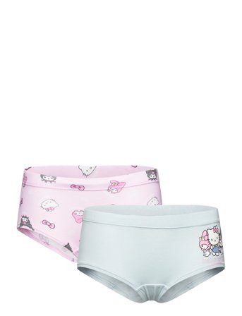 Lindex 2-Pakning Hello Kitty Hipstertruse - Pink - 110/116