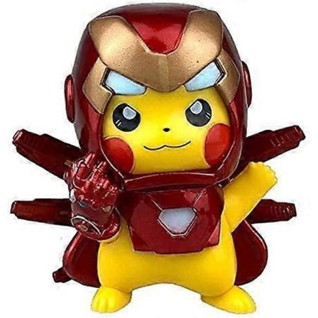 Iron Man Actionfigur, Superhjälte Cosplay Iron Man Mk85 Actionfigur Statyer Födelsedagspresenter Pvc 4" db