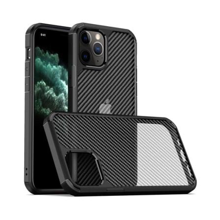 Iphone 11 Pro Max / Xs Max Mobilskal - Premium Carbon Case Black