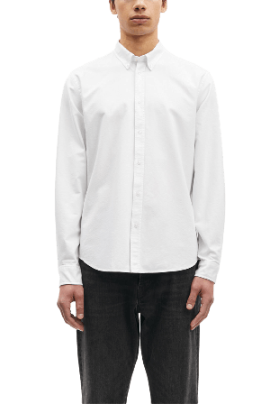 SAMSOE SALIAM BX Shirt Skjortor Herr Vit L