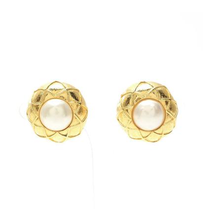 Chanel Vintage Pre-owned Accessories , Geel , unisex , Maat: ONE Size Vintage Sieraden
