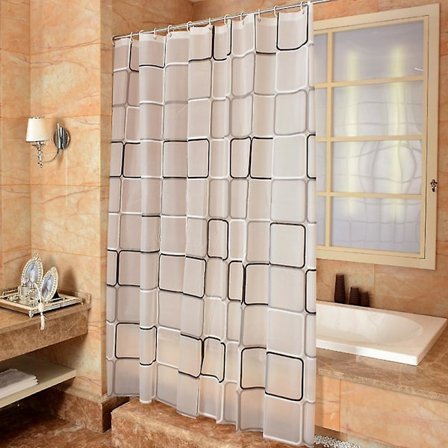 Bathroom Shower Curtain 3d Waterproof Mildew Proof Peva Bath Curtain Shower Curtains Environmental Toilet Door Accessories