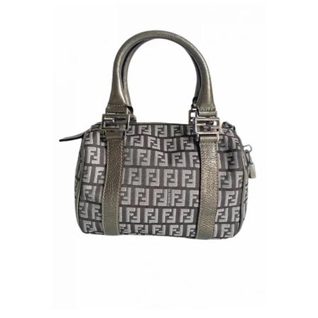 Fendi Vintage, Pre-owned Canvas Handbag Beige, Dames, Maat:ONE Size