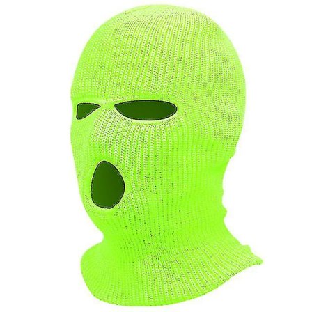 3 Huller Vintervarm Unisex Balaclava Maske