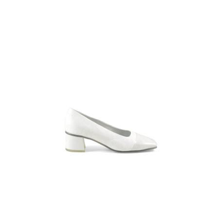 Maison Margiela, pumps Wit, Dames, Maat:38 EU,Zilver