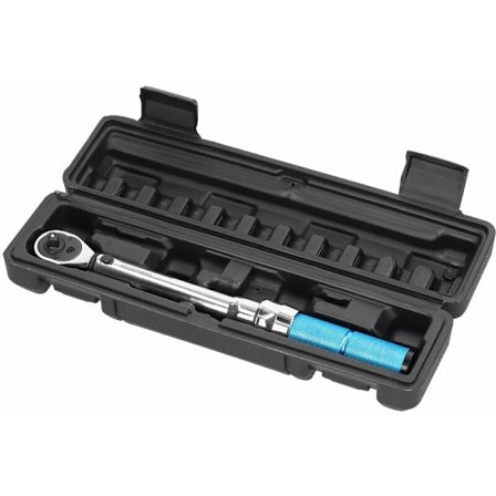 Hög precision krom-vanadinstål momentnyckel med 1/4-drivning 5-25 Nm, förinställd, momentnyckel för bilreparationer i hemmet med förvaringslåda, 5-25 