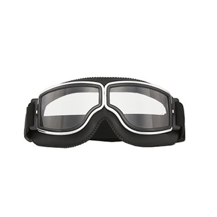 Motorcykelbriller Biker Cykling Skiing Cruiser Aviator Cruiser Jet Briller Motorcykelbriller Vintage Biker Oldtimer Scooter Harley Chopper