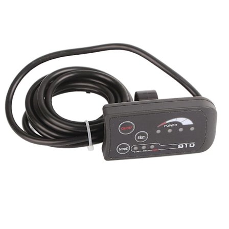LED Display Elektrisk Cykel Kontrolpanel med 5-leder Kabel 810 Model
