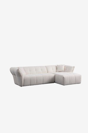 Hanah Home - Hörnsoffa Boxer Right - Vit - Soffor - Från Homeroom