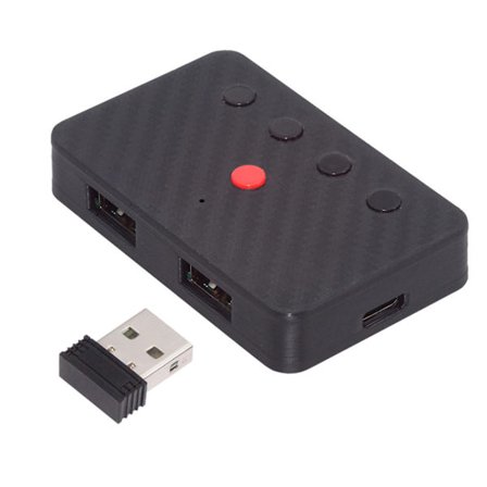 USB-adapterkabel tangentbord mus till trådlösa omvandlare för bärbar datormus