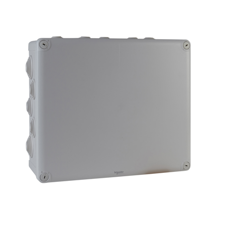 Schneider Electric ENN05019 Koblingsboks grå, skrulokk 325 x 275 x 120 mm, Installasjonsmaterial