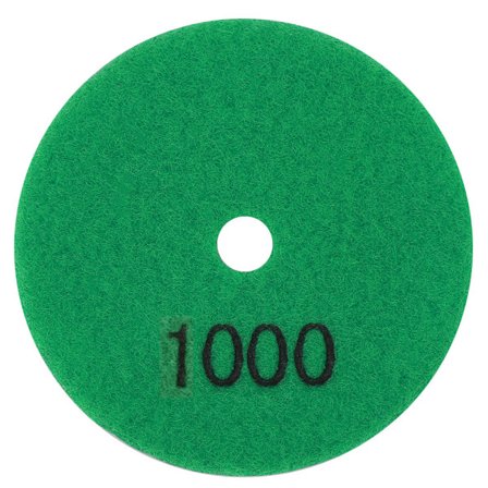 3 tommer rund diamantpoleringspude 1000 korn til granit marmor vådslibeskiveværktøj