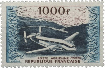 Frankrig 1954 - Luftpost YT 33 - Postfrisk