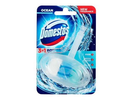 DOMESTOS Toalettblock 3in1 Ocean Fresh - Lyreco - Städ och hygien - Luktförbättrare - Doftblock och plattor