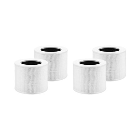 Ersättningsfilter HEPA, Kompatibel med Core Mini RF Luftrenare, 3-i-1 Filtersystem, H13 Tru