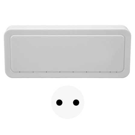 Gigabit Ethernet-switch 8 RJ45-portar Plug and Play Tyst fläktlös skrivbordsnätverkssplitter 100–240 V