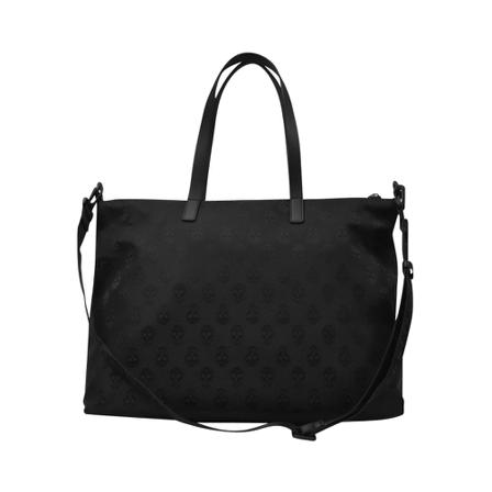 Alexander McQueen Zipped Shopper Tas , Zwart , Heren , Maat: ONE Size