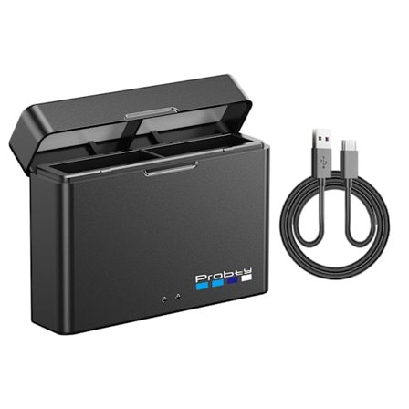 För DJI Osmo Action 5 Pro Action 4 Kamerabatteri 2200mAh Batterier Och Laddare För DJI Osmo Action 4/3 Tillbehör