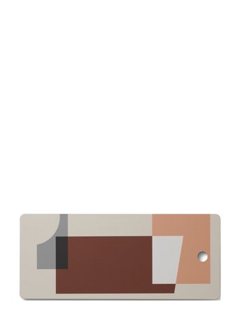 applicata Tapas Board, Clay, Large - Red - ONE SIZE