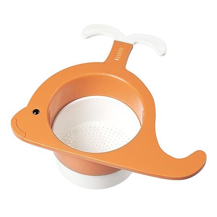 Søt avløpskurv i plast til vask, frukt, grønnsaker og filter