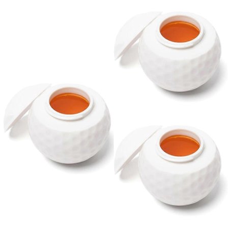 stk Golfboldformede Shotglas Golfbold Shotglas Cool Golfbold Shotglas Perfekt Gave til Golfentusiaster