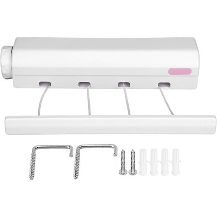 Utdragbar teleskopisk klädstreck Torklina Justerbar