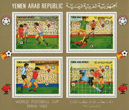 Yemen 1982 - MICHEL blok 227 - Miniark - Postfrisk