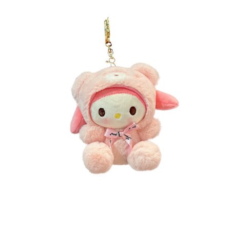 Gosedjursnyckelring kawaii sanrio anime tecknad filmhänge accessoarer cu