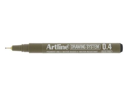 Artline Fineliner EK234 0.4mm svart - Lyreco - Kontorsmaterial - Pennor - Finelinerpennor