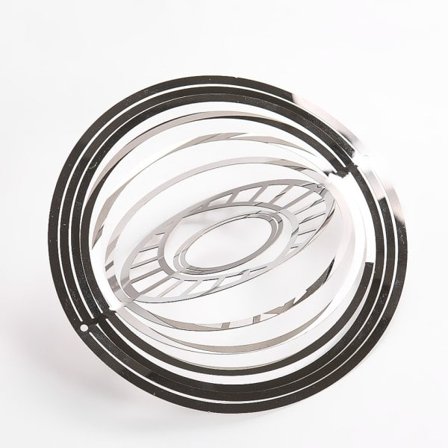 Tyrkisk Devil Eye Vind Spinner Catcher Sublimation 3D Spejl Refleksion Roterende Windchime