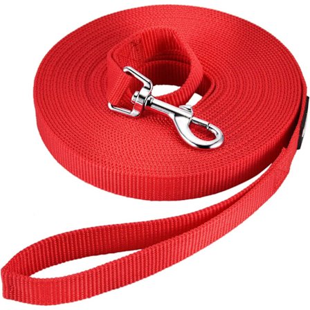 Lång träningskoppel för hundar, valp lydnad återkallningskoppel för