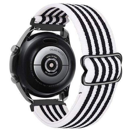 20 mm 22 mm band för Samsung Galaxy Watch 4/classic/3/5/ pro/active 2 Gear S3 Elastisk nylon Huawei Watch Gt 2 2e 3 Pro Strap