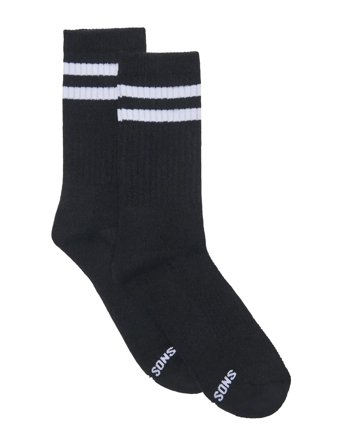 ONLY & SONS Onsbasic Tennis Sock 2 Pack Noos - Black - 39-42