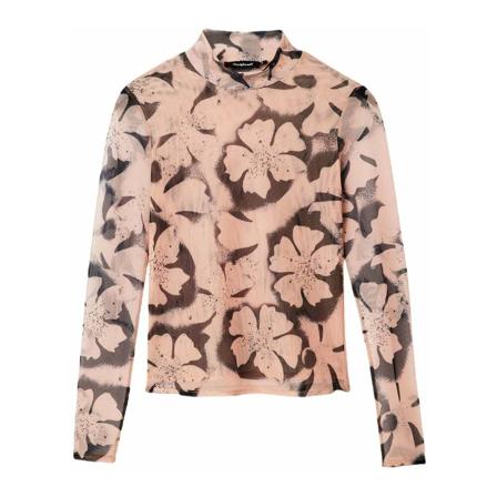 Desigual, Tops Beżowy, Kobieta, Rozmiar: XL